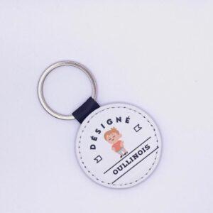 PORTE-CLÉS SIMILI CUIR