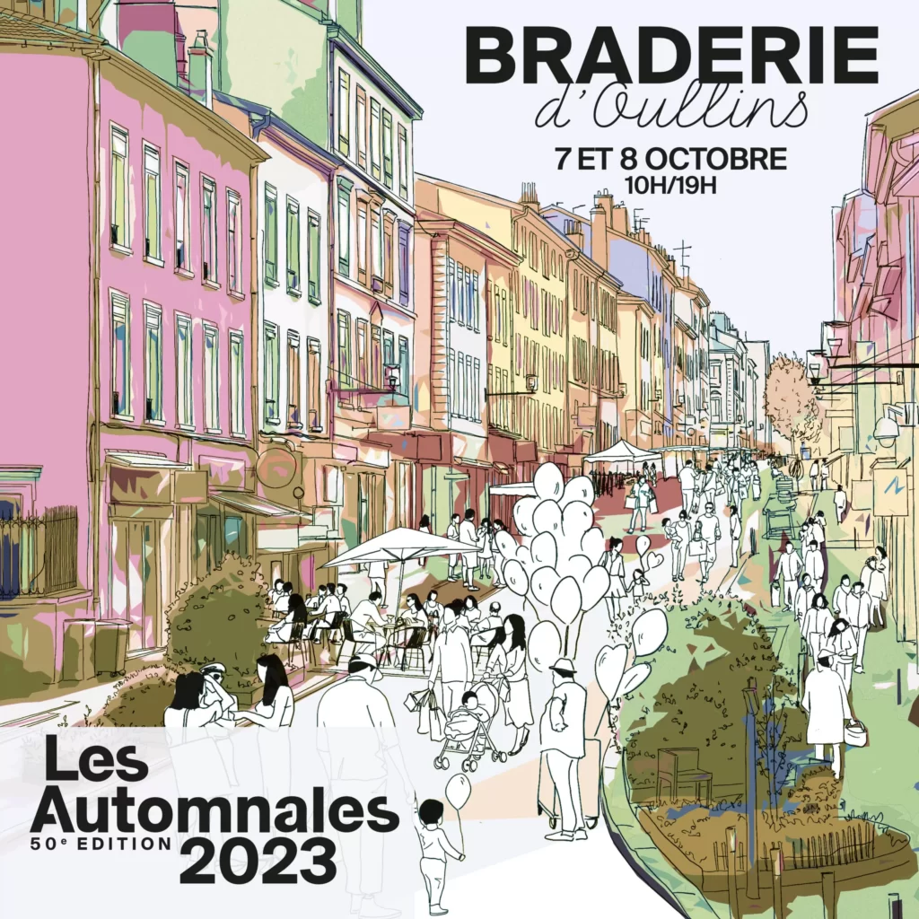 Braderie d&rsquo;Oullins les 7 & 8 Octobre !