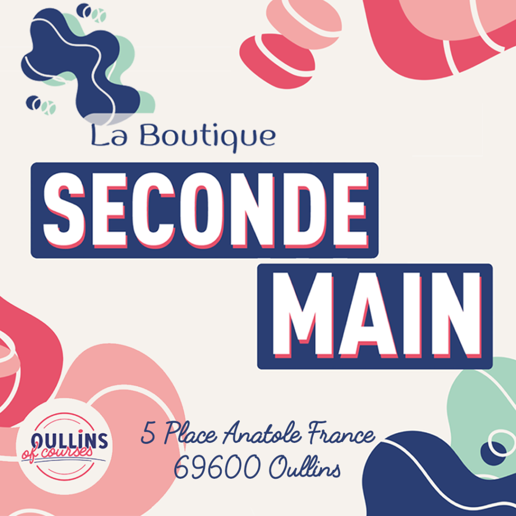 La boutique seconde main s’installe à Oullins !!