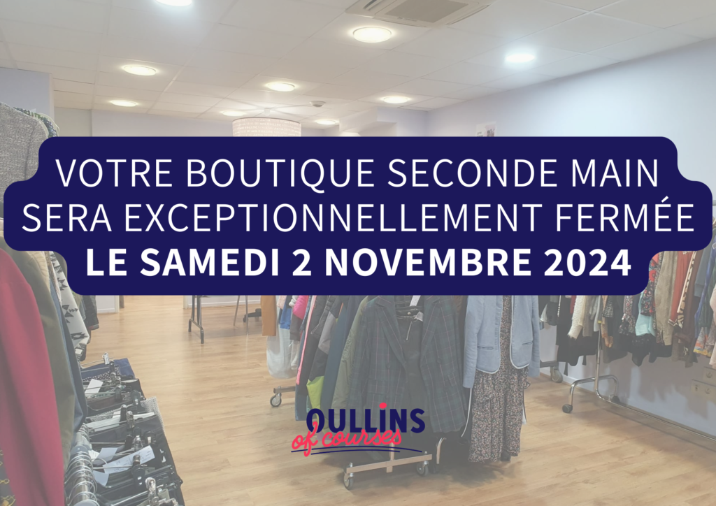 Votre Boutique Seconde Main Exceptionnellement Fermée